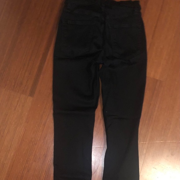 Reformation high & skinny size 24 rich black wash color - Picture 7 of 12